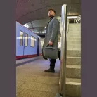 Szürke laptoptáska