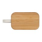 Barcelona Bluetooth fülhallgató bambusz dobozban