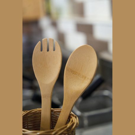 Capua bambusz saláta kiszedő