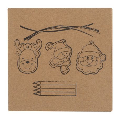 Karácsonyi dísz festő készlet