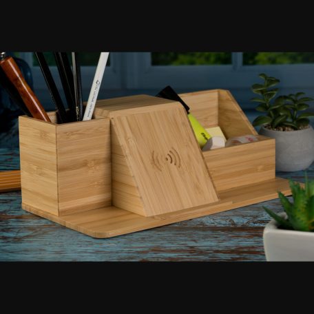 Lublin asztali rendező és vezeték nélküli töltőáll