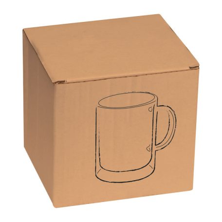 Caracas duplafalú üvegbögre, 350 ml