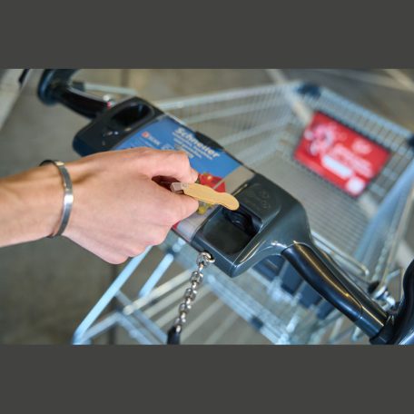 Göteborg bambusz érmés kulcstartó