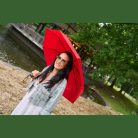 Northampton RPET összecsukható zseb esernyő