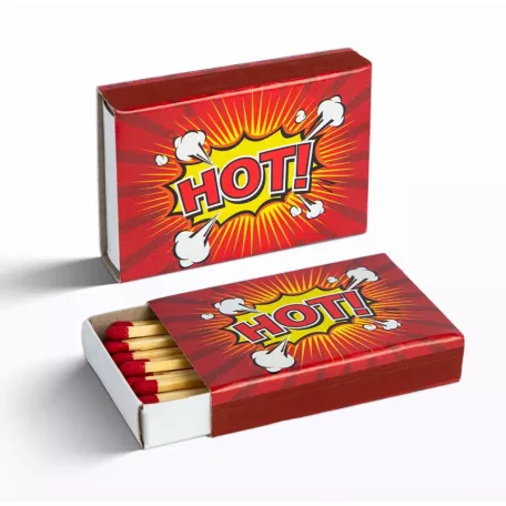 5H egyedi reklámgyufa