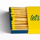 5H egyedi reklámgyufa