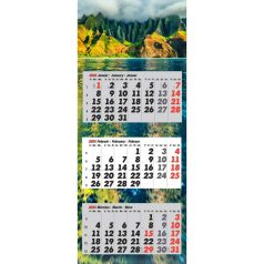   3 részes speditőr naptár előre nyomott színes hátlappal - Hegyek
