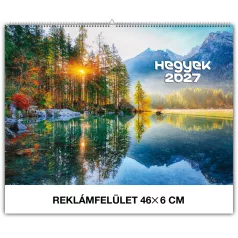 Hegyek falinaptár