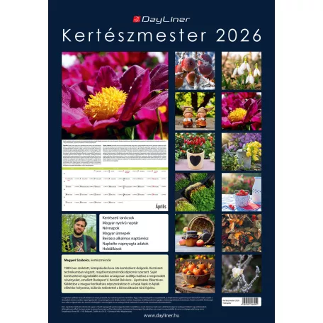 Kertészmester falinaptár