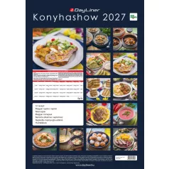 Konyhashow falinaptár