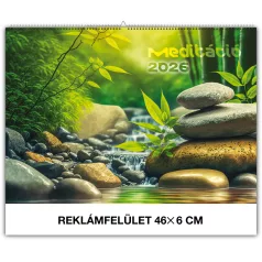 Meditáció falinaptár