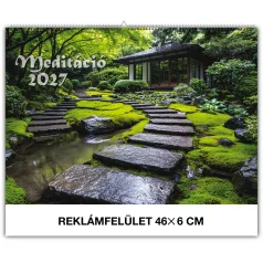 Meditáció falinaptár