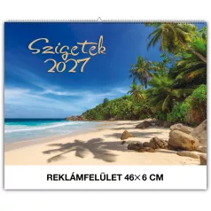Szigetek falinaptár
