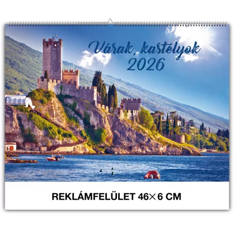 Várak, kastélyok falinaptár
