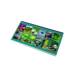 Képes asztali naptár fekvő tartóval - Meditáció