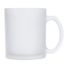 Homokfúvott bögre áttetsző, 300 ml