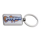 Flint fém kulcstartó