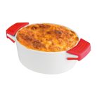 Delhi Porcelán edény szilikon tetővel