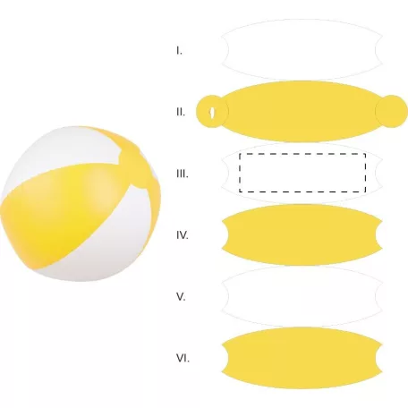 Waikiki strandlabda (ø23 cm)