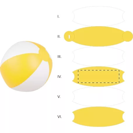 Waikiki strandlabda (ø23 cm)