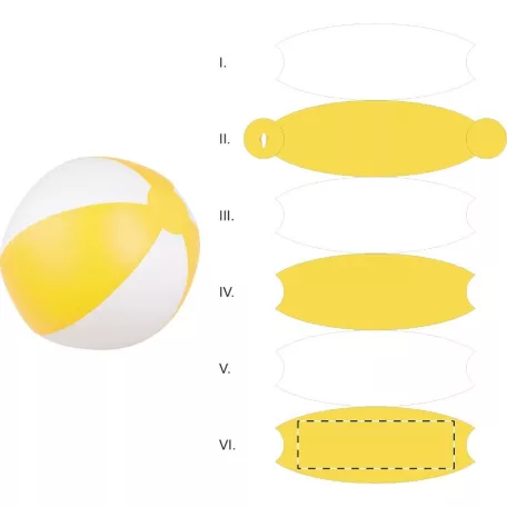 Waikiki strandlabda (ø23 cm)
