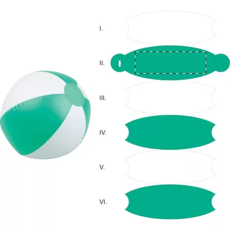 Waikiki strandlabda (ø23 cm)