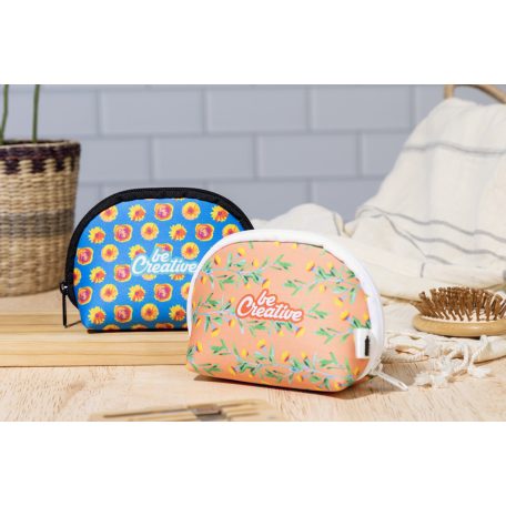 CreaBeauty Soft S egyedi RPET kozmetikai táska