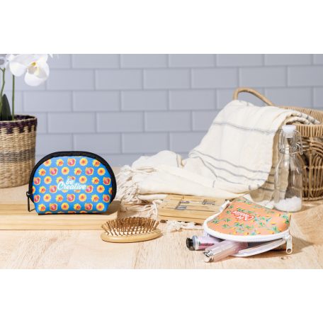 CreaBeauty Soft S egyedi RPET kozmetikai táska