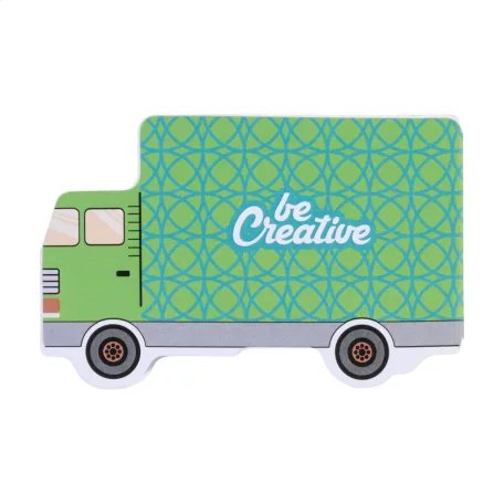 CreaStick Truck egyedi öntapadós jegyzettömb