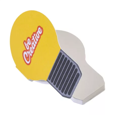 CreaStick Bulb egyedi öntapadós jegyzettömb