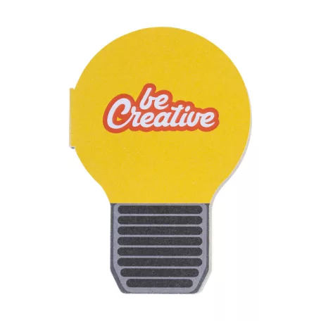 CreaStick Bulb egyedi öntapadós jegyzettömb
