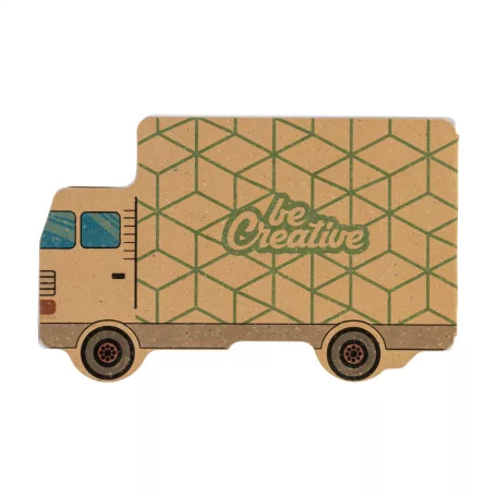 CreaStick Truck Eco egyedi öntapadós jegyzettömb