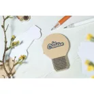 CreaStick Bulb Eco egyedi öntapadós jegyzettömb