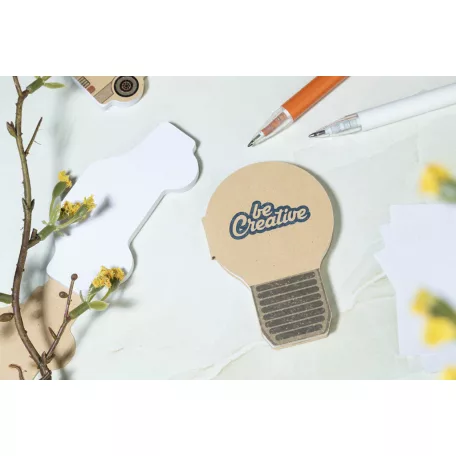 CreaStick Bulb Eco egyedi öntapadós jegyzettömb
