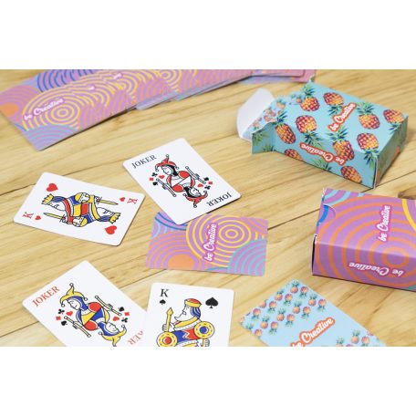 CreaCard Pocket egyedi francia kártya