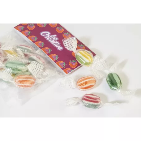 CreaCandy Header egyedi cukorkás zacskó