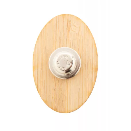 BooBadge bambusz kitűző