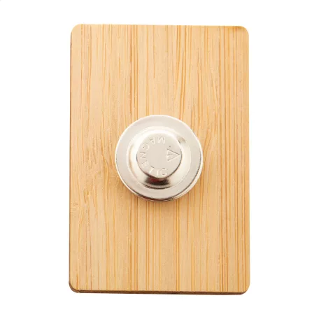 BooBadge bambusz kitűző