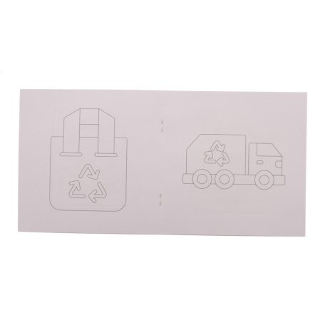 ColoBook egyediesíthető kifestő füzet, környezetvédelem