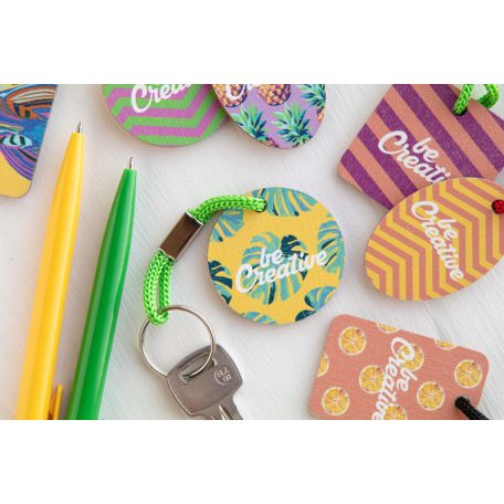 Woody Plus A egyediesíthető kulcstartó