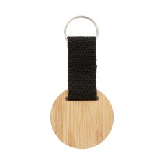 Stropp bambusz kulcstartó, kör