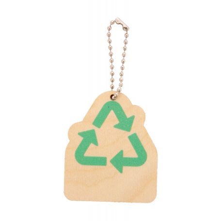 EcoRing kulcstartó, újrahasznosítás