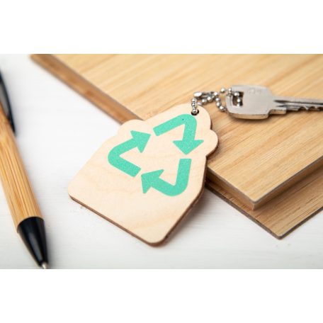 EcoRing kulcstartó, újrahasznosítás