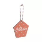 CreaFob Wood egyediesíthető kulcstartó