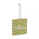 CreaFob Wood egyediesíthető kulcstartó