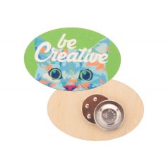 WooBadge egyediesíthető mágneses kitűző