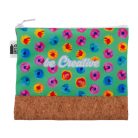 CreaBeauty Cork M RPET egyediesíthető kozmetikai táska