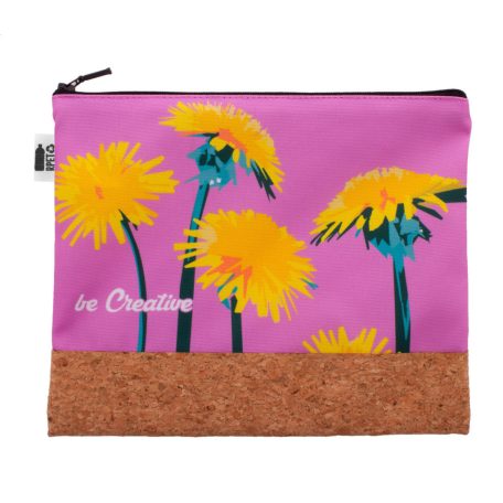 CreaBeauty Cork L RPET egyediesíthető kozmetikai táska