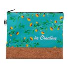 CreaBeauty Cork L RPET egyediesíthető kozmetikai táska