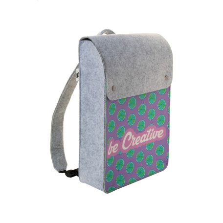 CreaFelt Back II egyediesíthető RPET hátizsák